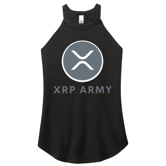 XRP Ripple XRP XRP Merch XRP Army XRP Cryptocurrency XRP Moon XRP Crypto Women's Perfect Tri Rocker Tank