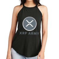 XRP Ripple XRP XRP Merch XRP Army XRP Cryptocurrency XRP Moon XRP Crypto Women's Perfect Tri Rocker Tank