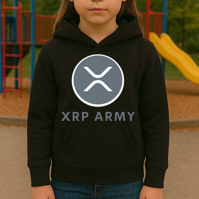 XRP Ripple XRP XRP Merch XRP Army XRP Cryptocurrency XRP Moon XRP Crypto Kids Hoodie