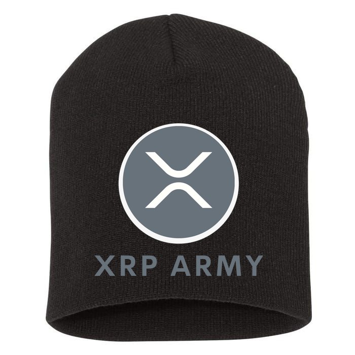 XRP Ripple XRP XRP Merch XRP Army XRP Cryptocurrency XRP Moon XRP Crypto Short Acrylic Beanie