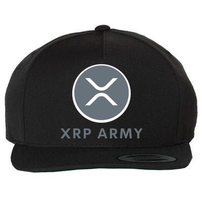 XRP Ripple XRP XRP Merch XRP Army XRP Cryptocurrency XRP Moon XRP Crypto Wool Snapback Cap