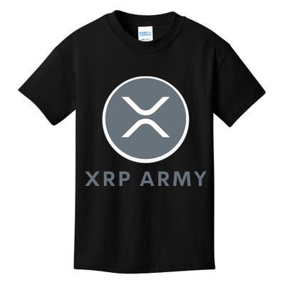 XRP Ripple XRP XRP Merch XRP Army XRP Cryptocurrency XRP Moon XRP Crypto Kids T-Shirt