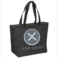 XRP Ripple XRP XRP Merch XRP Army XRP Cryptocurrency XRP Moon XRP Crypto Zip Tote Bag