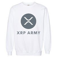 XRP Ripple XRP XRP Merch XRP Army XRP Cryptocurrency XRP Moon XRP Crypto Garment-Dyed Sweatshirt