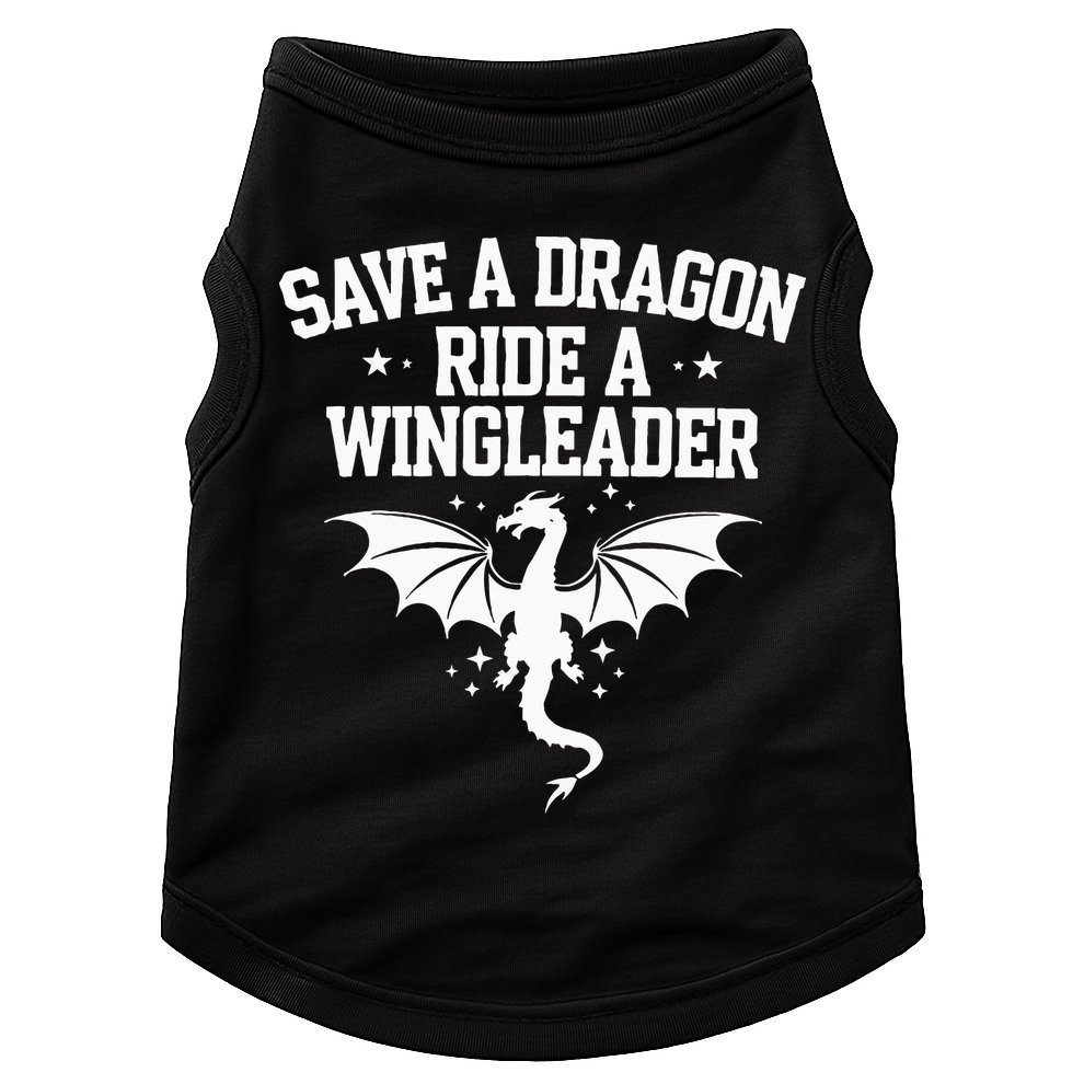 Xaddy Save A Dragon Ride A Wingleader 4th Wing Book Lover Doggie Tank