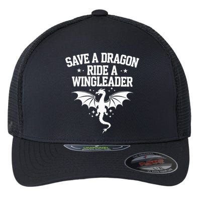 Xaddy Save A Dragon Ride A Wingleader 4th Wing Book Lover Flexfit Unipanel Trucker Cap