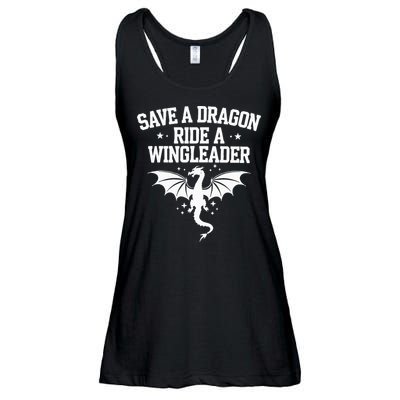 Xaddy Save A Dragon Ride A Wingleader 4th Wing Book Lover Ladies Essential Flowy Tank