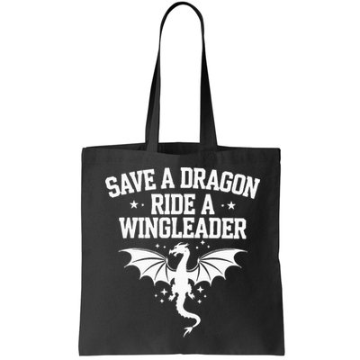 Xaddy Save A Dragon Ride A Wingleader 4th Wing Book Lover Bag