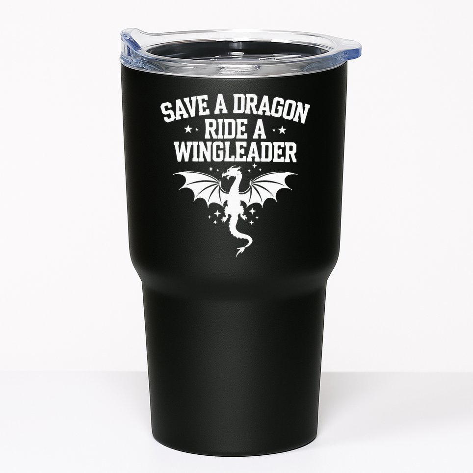 Xaddy Save A Dragon Ride A Wingleader 4th Wing Book Lover Tumbler