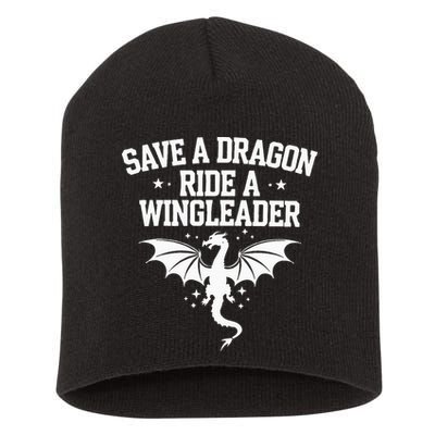 Xaddy Save A Dragon Ride A Wingleader 4th Wing Book Lover Short Acrylic Beanie