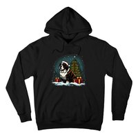 Xmas Saint Bernard Santa On Christmas Saint Bernard Hoodie