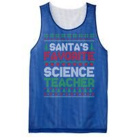 Xmas SantaS Favorite Science Teacher Ugly Christmas Gift Mesh Reversible Basketball Jersey Tank