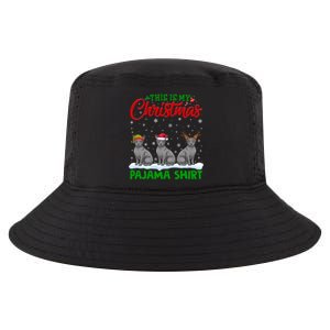 Xmas Santa Hat Reindeer Sphynx Dog Christmas Cool Comfort Performance Bucket Hat