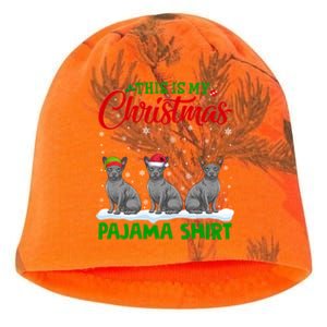 Xmas Santa Hat Reindeer Sphynx Dog Christmas Kati - Camo Knit Beanie