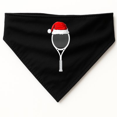 Xmas Santa Hat Tennis Racket Christmas Tennis Cool Gift USA-Made Doggie Bandana