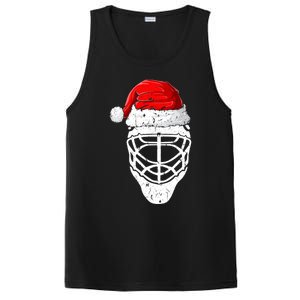 Xmas Santa Hat Christmas Ice Hockey Gift PosiCharge Competitor Tank