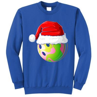 Xmas Santa Hat Christmas Bowling Meaningful Gift Sweatshirt