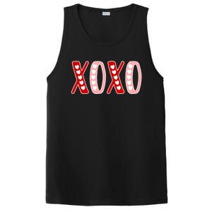 Xoxo Sweet Love Valentine Heart Rotic Valentines Day Gift PosiCharge Competitor Tank