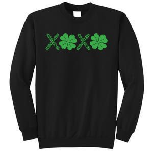 Xoxo St Patricks Day Shamrock Sweatshirt