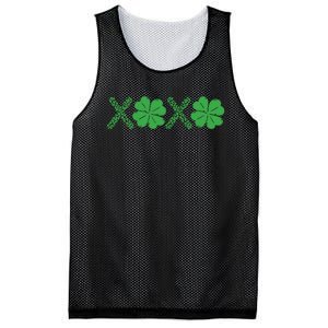 Xoxo St Patricks Day Shamrock Mesh Reversible Basketball Jersey Tank