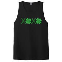 Xoxo St Patricks Day Shamrock PosiCharge Competitor Tank