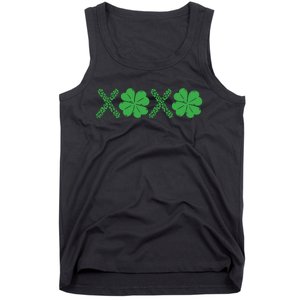 Xoxo St Patricks Day Shamrock Tank Top