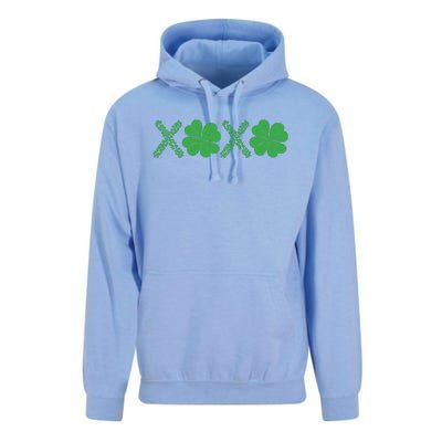 Xoxo St Patricks Day Shamrock Unisex Surf Hoodie