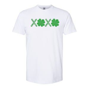 Xoxo St Patricks Day Shamrock Softstyle CVC T-Shirt