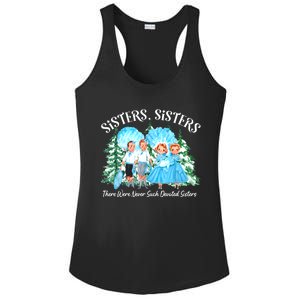 Xmas Snow Pajamas Holiday Sisters White Christmas Movie 1954 Gift Ladies PosiCharge Competitor Racerback Tank