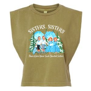 Xmas Snow Pajamas Holiday Sisters White Christmas Movie 1954 Gift Garment-Dyed Women's Muscle Tee