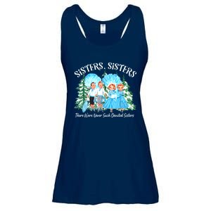 Xmas Snow Pajamas Holiday Sisters White Christmas Movie 1954 Gift Ladies Essential Flowy Tank