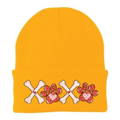 XOXO Skeleton Pet Dogs Cats Paw Hearts Valentine's Day Knit Cap Winter Beanie