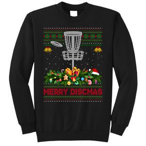 Xmas Sweater Style Merry Discmas Ugly Disc Golf Christmas Cool Gift Sweatshirt