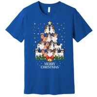 Xmas Shih Tzu Dog Tree Design For Boys Girls Shih Tzu Dog Gift Premium T-Shirt