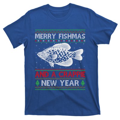 Xmas Santa Ugly Merry Fishmas Crappie Fish Christmas Meaningful Gift T-Shirt