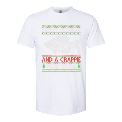 Xmas Santa Ugly Merry Fishmas Crappie Fish Christmas Meaningful Gift Softstyle CVC T-Shirt