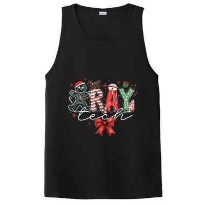 Xray Tech Christmas Bow Rad Tech Radiology PosiCharge Competitor Tank