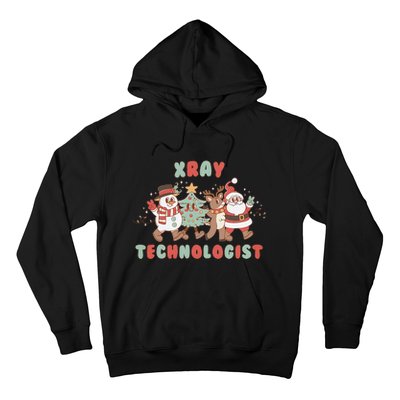 Xray Technologist Christmas Squad Ultrasound Tech Xray Tech Hoodie