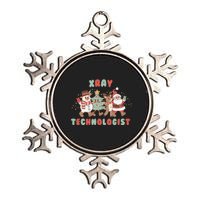 Xray Technologist Christmas Squad Ultrasound Tech Xray Tech Metallic Star Ornament