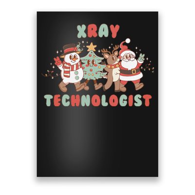 Xray Technologist Christmas Squad Ultrasound Tech Xray Tech Poster