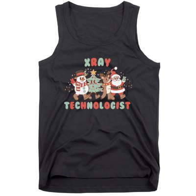 Xray Technologist Christmas Squad Ultrasound Tech Xray Tech Tank Top