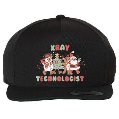 Xray Technologist Christmas Squad Ultrasound Tech Xray Tech Wool Snapback Cap