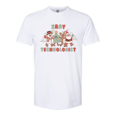 Xray Technologist Christmas Squad Ultrasound Tech Xray Tech Softstyle CVC T-Shirt