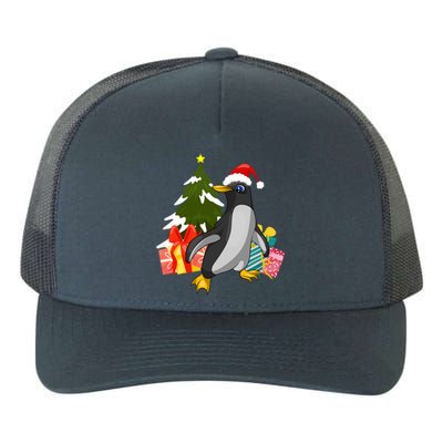 Xmas Tree Christmas Zoo Animal Lover Cute Antarctica Penguin Gift Yupoong Adult 5-Panel Trucker Hat