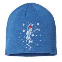 Xmas Tree Christmas Lights Christmas Skeleton Dancing Meaningful Gift Sustainable Beanie