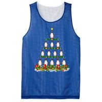 Xmas Tree Decoration Santa Adelie Penguin Bird Christmas Funny Gift Mesh Reversible Basketball Jersey Tank