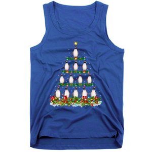 Xmas Tree Decoration Santa Adelie Penguin Bird Christmas Funny Gift Tank Top