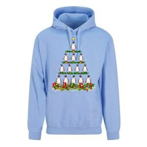 Xmas Tree Decoration Santa Adelie Penguin Bird Christmas Funny Gift Unisex Surf Hoodie