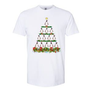 Xmas Tree Decoration Santa Adelie Penguin Bird Christmas Funny Gift Softstyle CVC T-Shirt