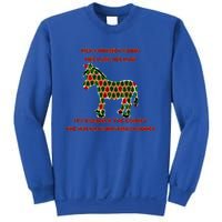 Xmas Tree Dominick The Donkey The Italian Christmas Donkey  Sweatshirt